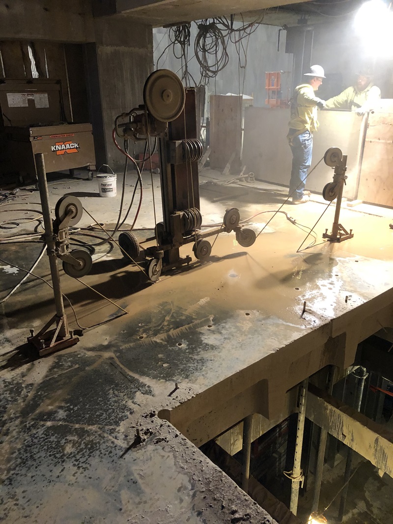 Concrete Wire Sawing Fine Cut Kansas City Wire Sawing Explained