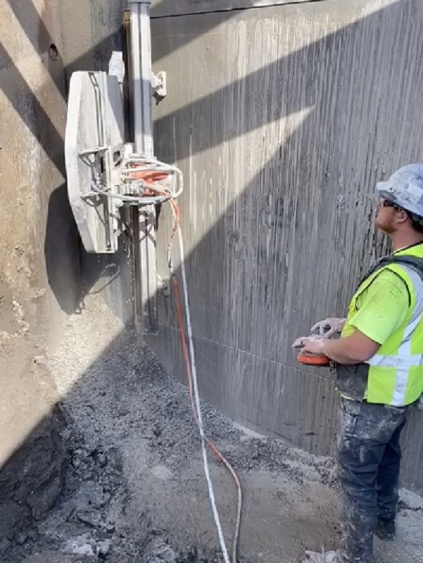 Diamond Concrete Wall Sawing Ensures Efficiency and Precision Fine Cut