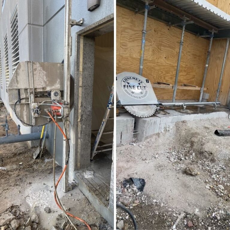Concrete Wall Sawing for Horizontal and Vertical Surfaces