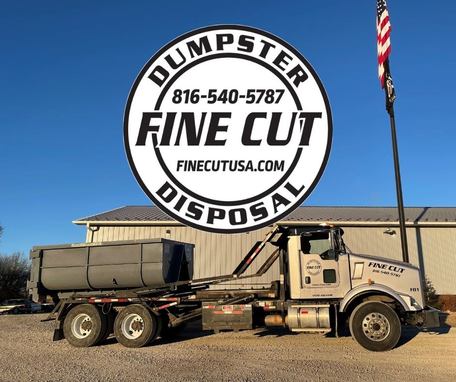 Fine Cut Dumpster Disposal Logo