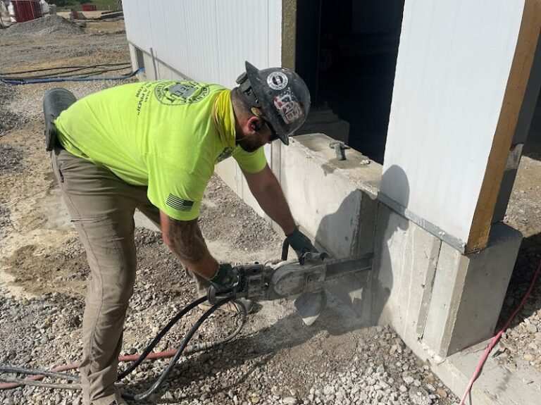 Concrete Chain Sawing from the Professionals Fine Cut USA