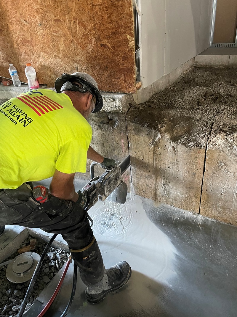 Concrete Chain Sawing Fine Cut Kansas City Contractors Guide